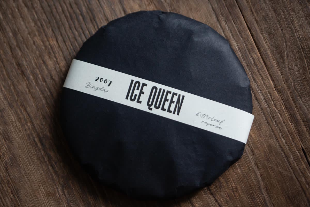 Bitterleaf Reserve – Ice Queen 2007 Bingdao Raw Puer