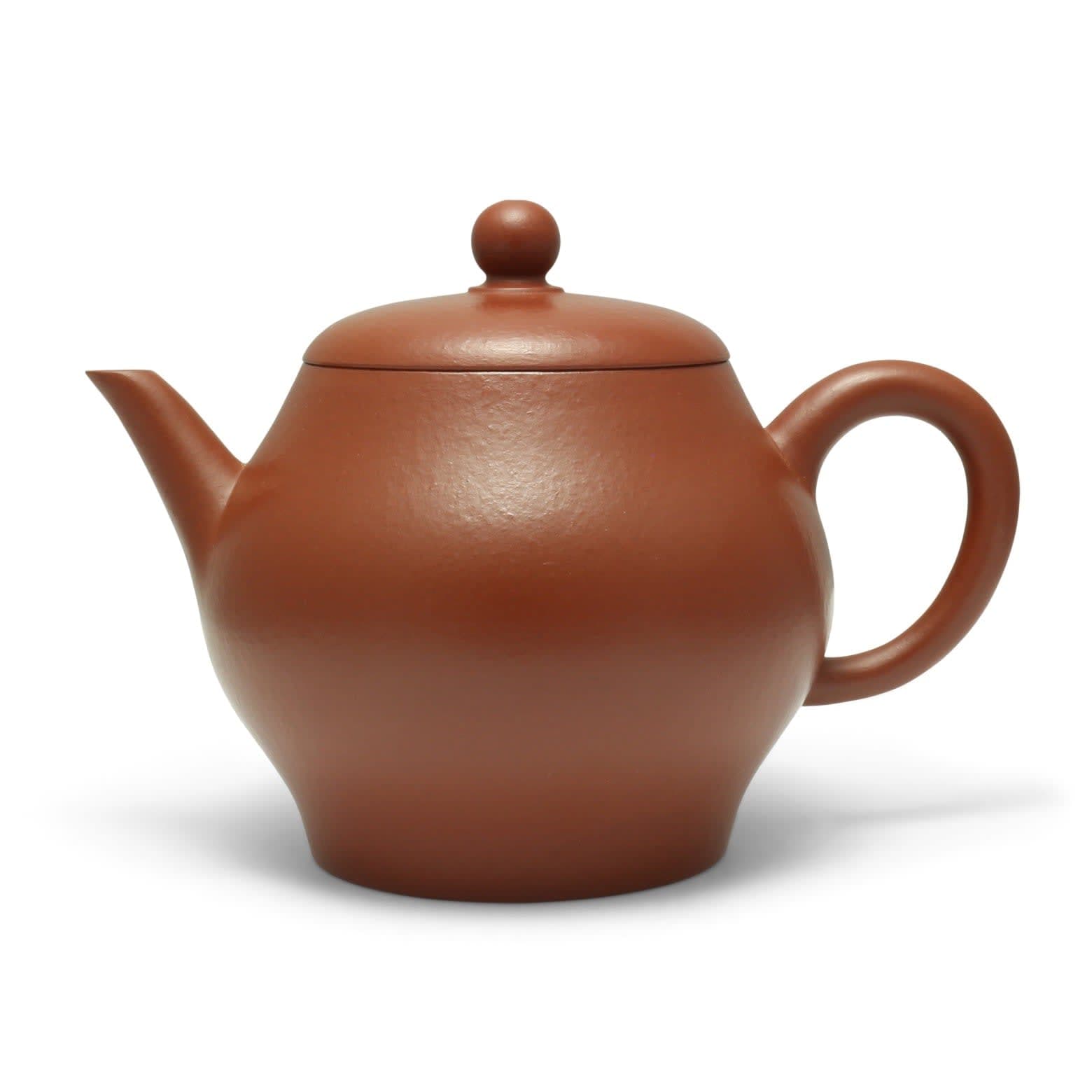 Upright Jade Yixing Teapot