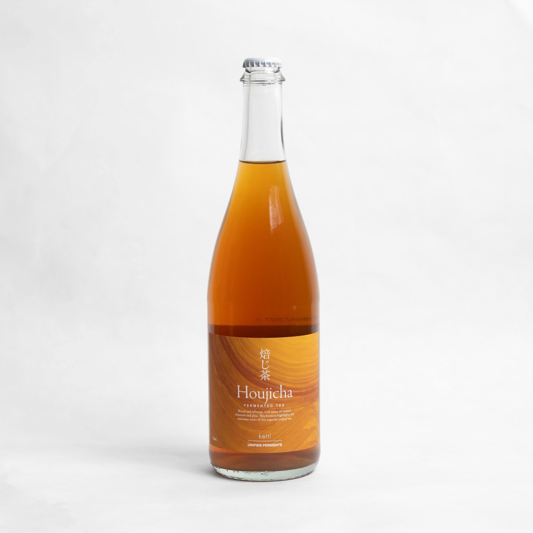 Kettl x Unified Ferments Houjicha Kombucha - 750ml