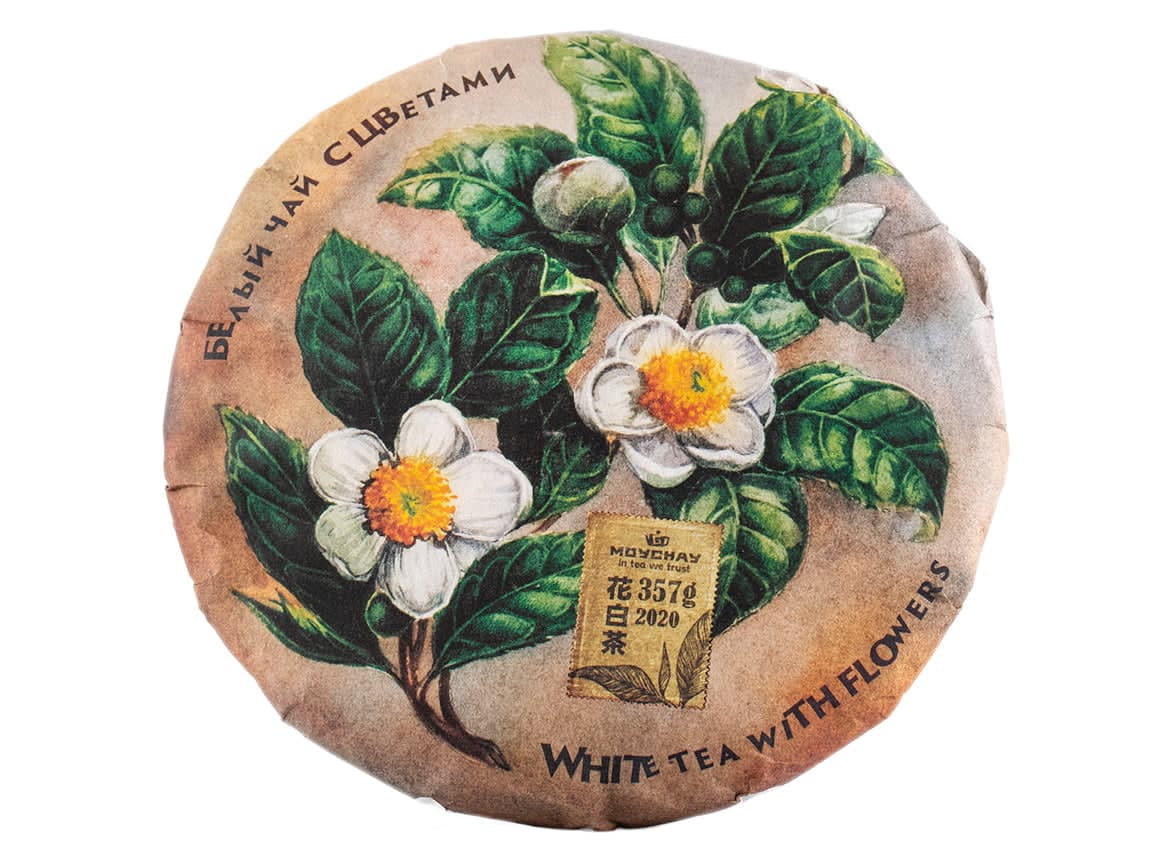 Hua Bai Cha: Fuding White Tea Cake 357g | Floral-Berry Notes