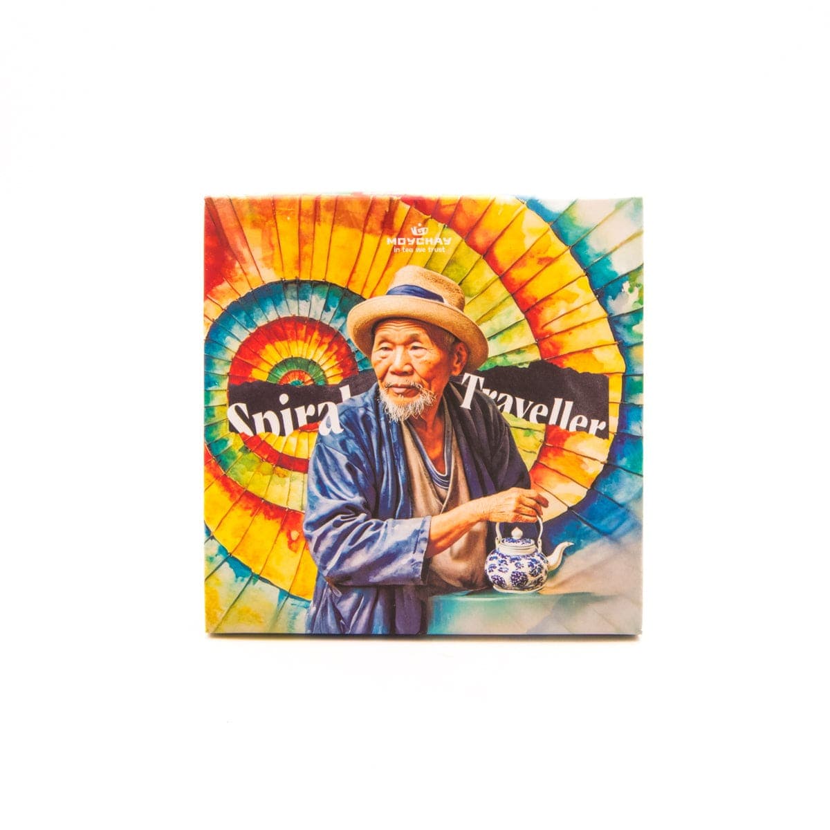 Spiral Traveller Sheng Puer Tea Brick | Yunnan Raw Pu'er