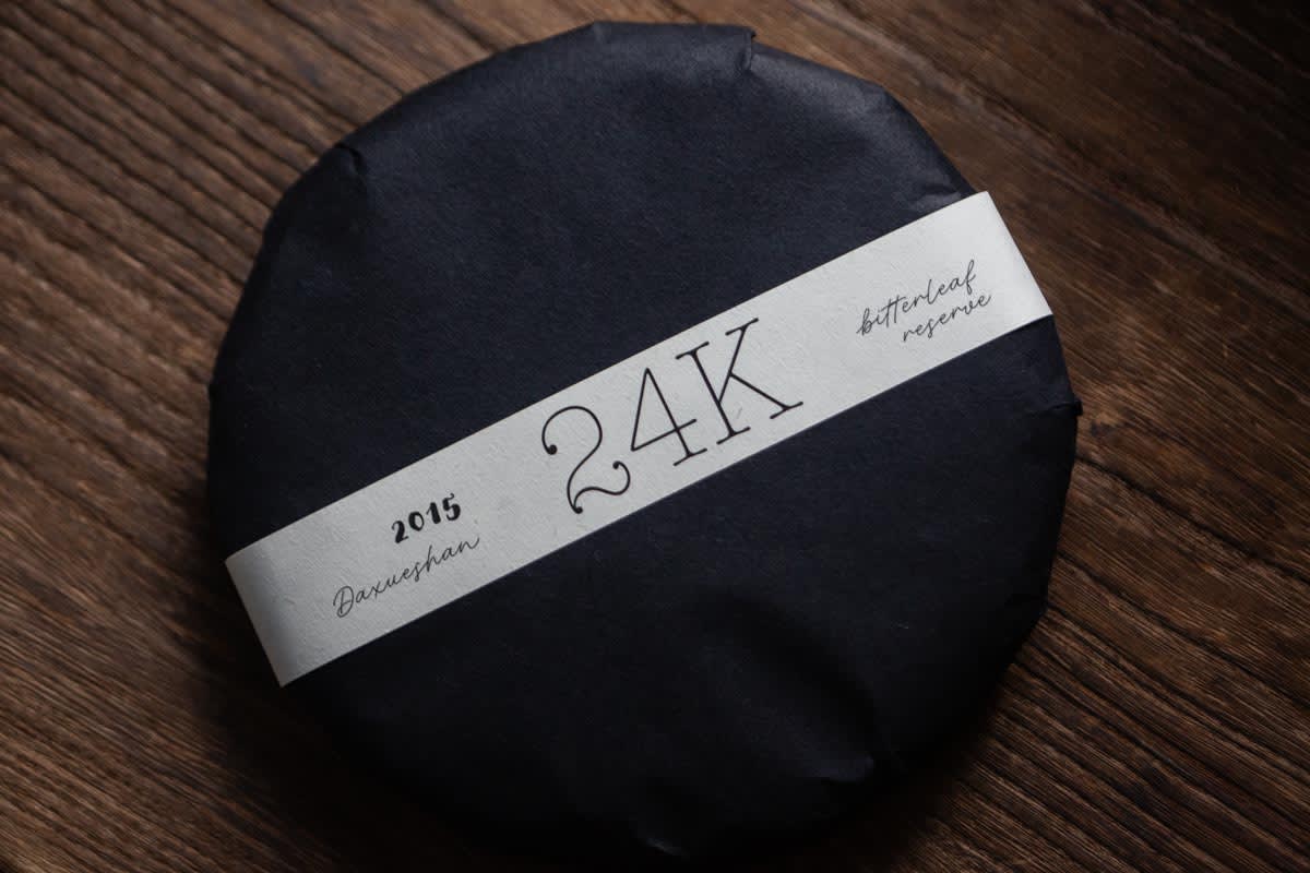 Bitterleaf Reserve - 24K 2015 Daxueshan Huangpian Raw Puer | BITTERLEAF TEAS