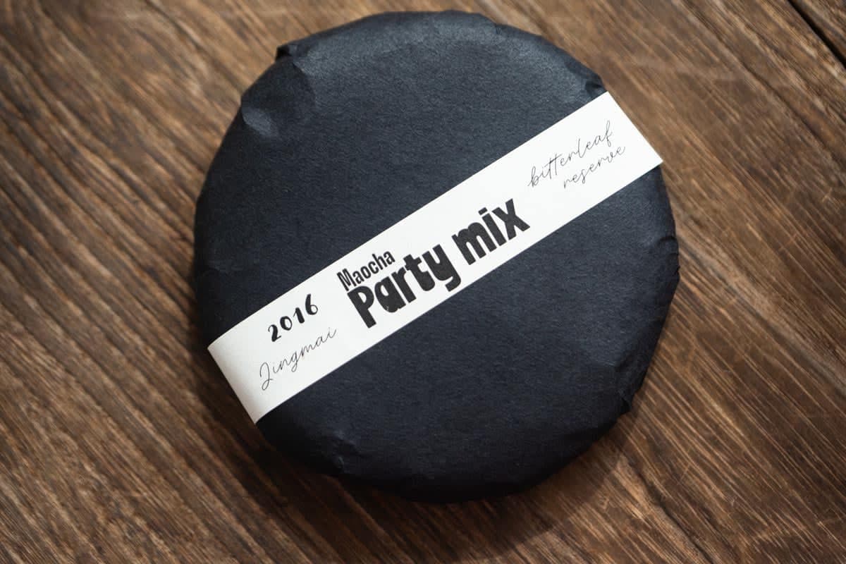 Bitterleaf Reserve - Maocha Party Mix 2016 Fall Yiwu & Jingmai Raw Puer | BITTERLEAF TEAS