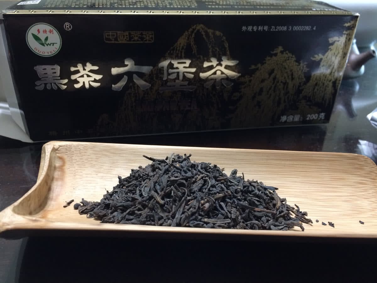 2008 (2015) Duo Teli 200g Black Box Liu Bao